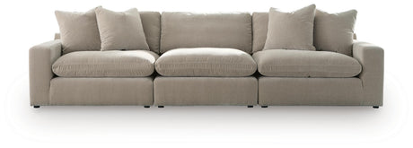 Maxton Heights Pebble 3-Piece Sectional Sofa from Ashley Furniture - Luna Furniture