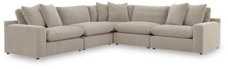 Maxton Heights Pebble 5-Piece Sectional from Ashley Furniture - Luna Furniture