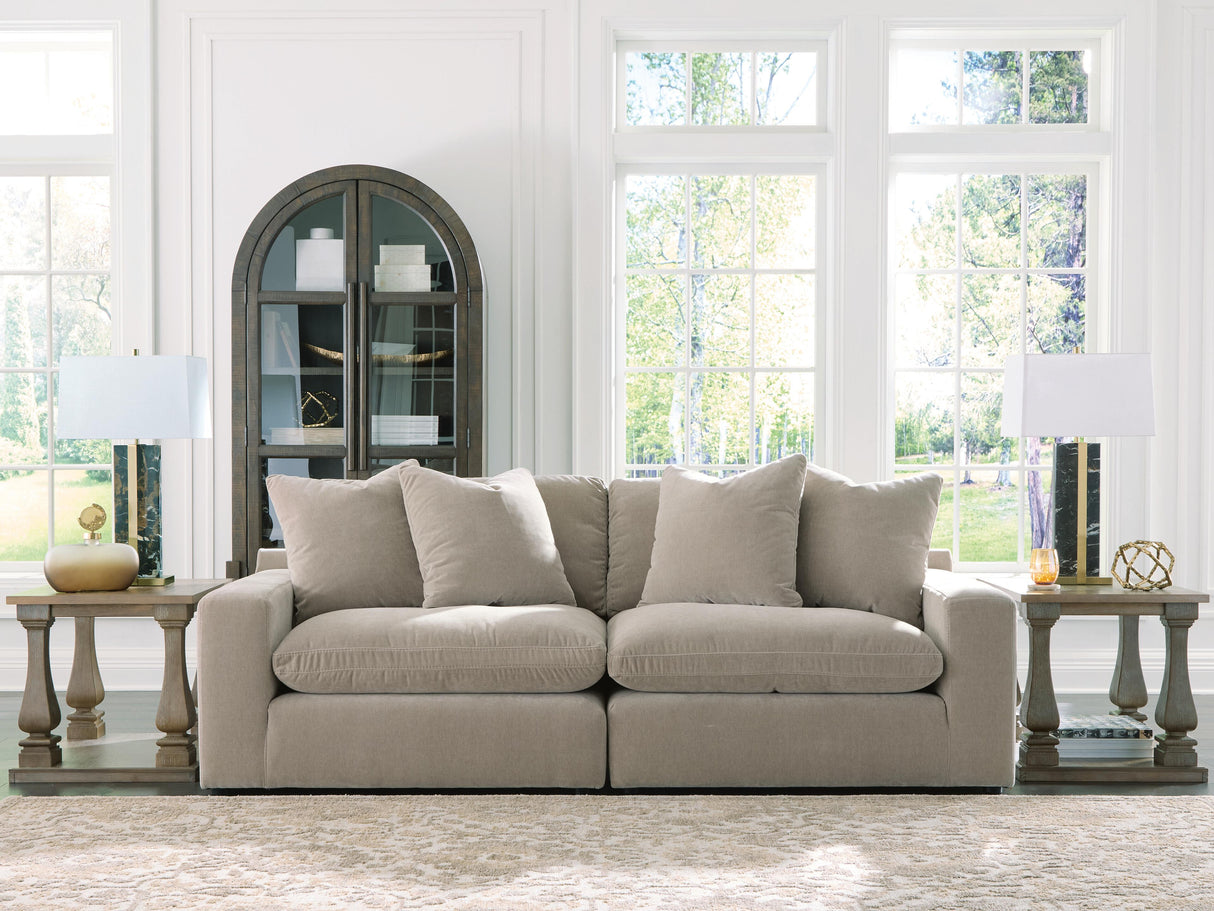 Maxton Heights Pebble 2-Piece Sectional Sofa from Ashley - Luna Furniture
