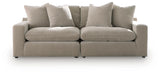 Maxton Heights Pebble 2-Piece Sectional Sofa from Ashley - Luna Furniture