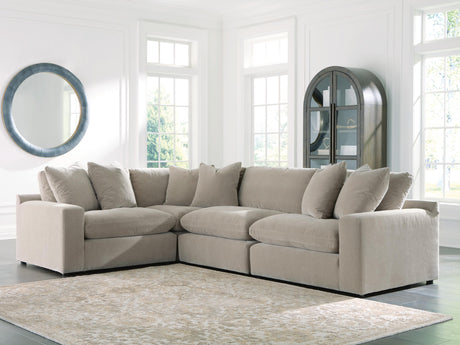 Maxton Heights Pebble 4-Piece Sectional from Ashley - Luna Furniture