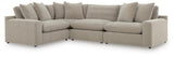 Maxton Heights Pebble 4-Piece Sectional from Ashley - Luna Furniture