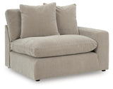 Maxton Heights Pebble Right-Arm Facing Corner Chair from Ashley - Luna Furniture
