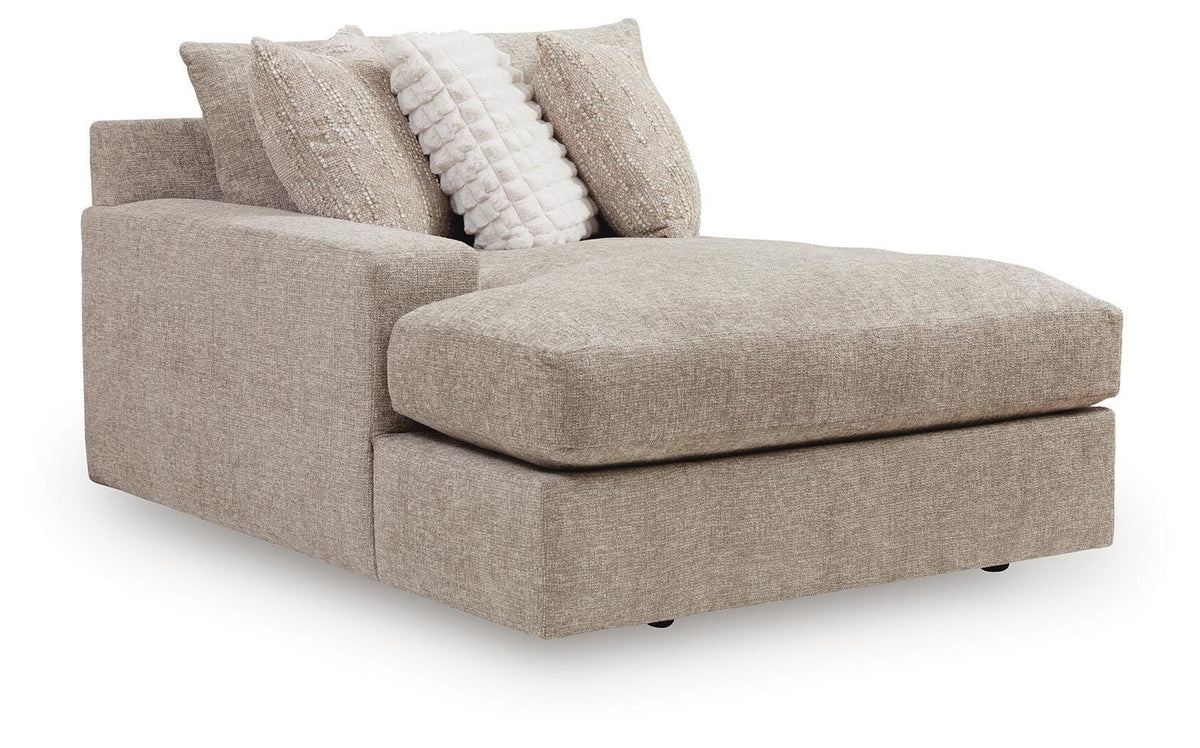 Nexora-Court Burlap Left-Arm Facing Corner Chaise from Ashley - Luna Furniture
