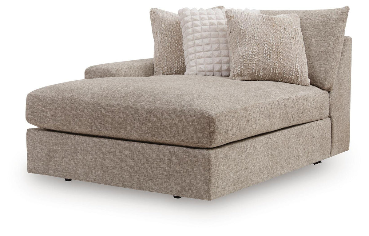Nexora-Court Burlap Left-Arm Facing Corner Chaise from Ashley - Luna Furniture