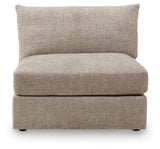 Nexora-Court Burlap Armless Chair from Ashley - Luna Furniture