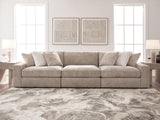 Nexora-Court Burlap 3-Piece Sectional Sofa from Ashley - Luna Furniture
