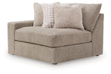 Nexora-Court Burlap Left-Arm Facing Corner Chair from Ashley - Luna Furniture