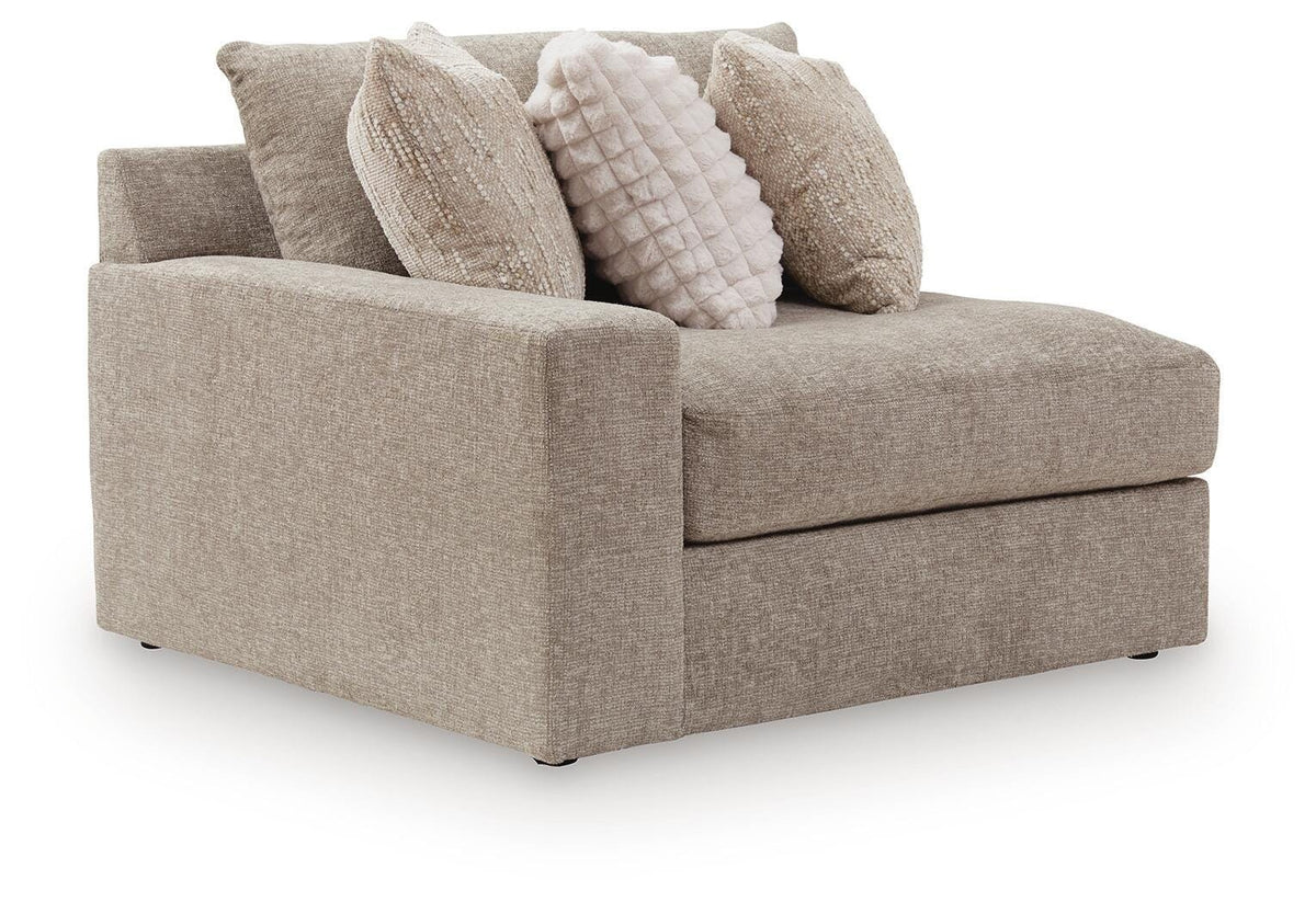 Nexora-Court Burlap Left-Arm Facing Corner Chair from Ashley - Luna Furniture