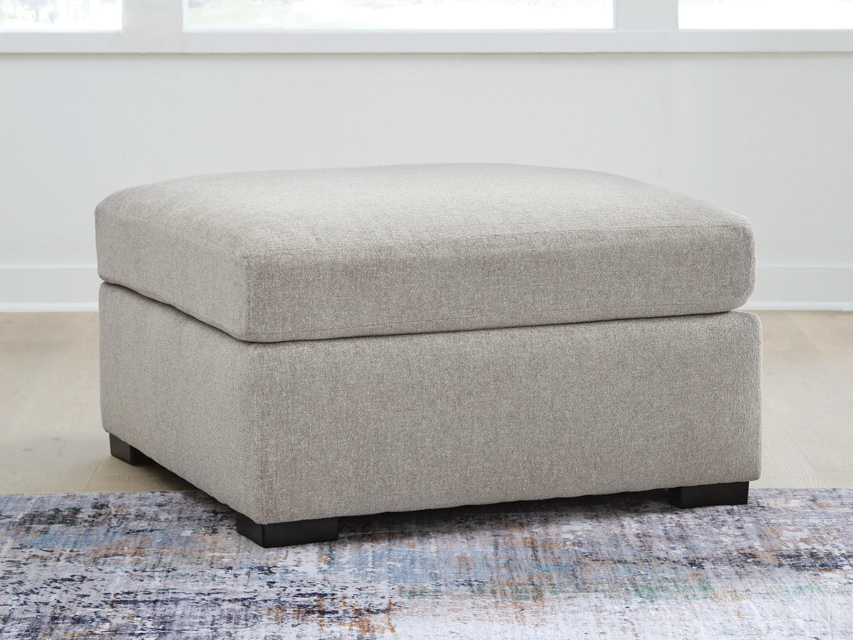 ModMax Luxe Flint Oversized Accent Ottoman from Ashley - Luna Furniture