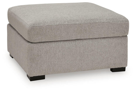 ModMax Luxe Flint Oversized Accent Ottoman from Ashley Furniture - Luna Furniture
