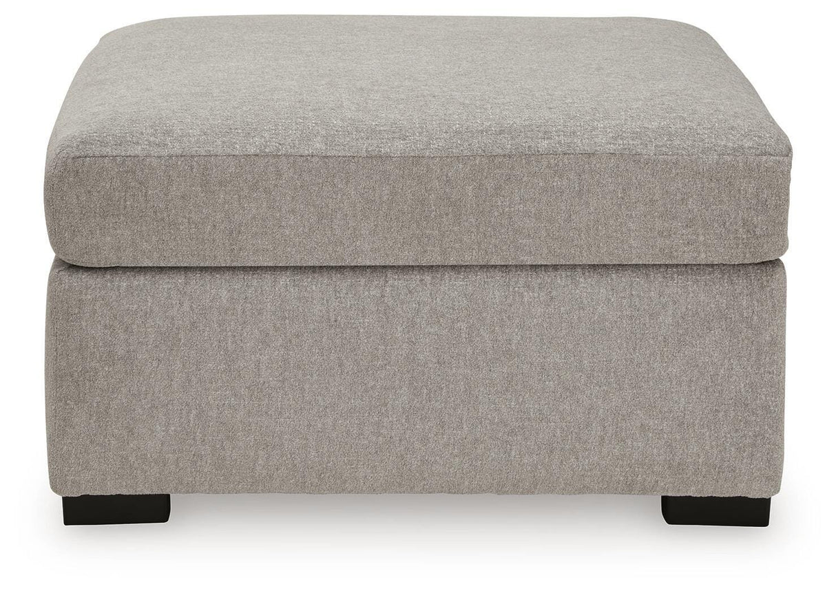 ModMax Luxe Flint Oversized Accent Ottoman from Ashley - Luna Furniture
