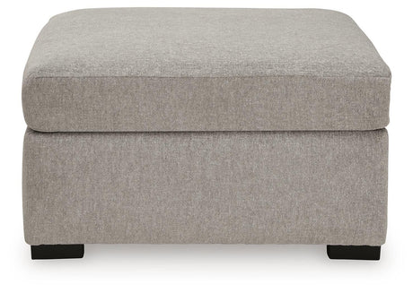 ModMax Luxe Flint Oversized Accent Ottoman from Ashley Furniture - Luna Furniture