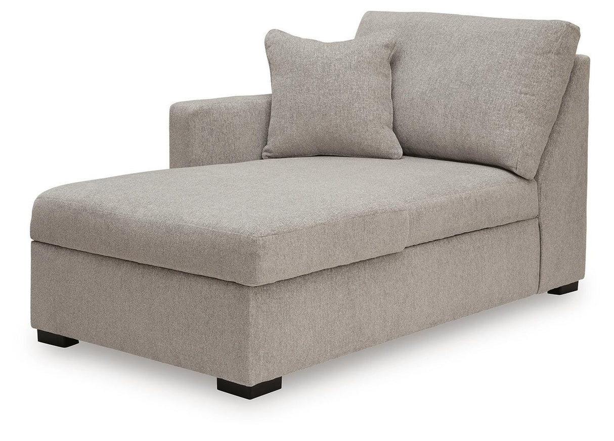 ModMax Luxe Flint Left-Arm Facing Corner Chaise from Ashley - Luna Furniture