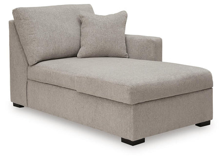 ModMax Luxe Flint Right-Arm Facing Corner Chaise from Ashley Furniture - Luna Furniture
