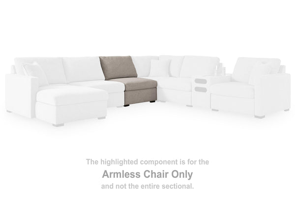 ModMax Luxe Flint Armless Chair