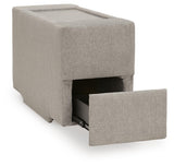 ModMax Luxe Flint Console with Storage from Ashley - Luna Furniture