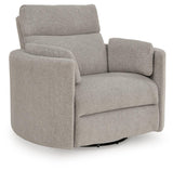 ModMax Luxe Flint Swivel Glider Power Recliner from Ashley - Luna Furniture