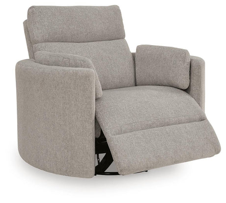 ModMax Luxe Flint Swivel Glider Power Recliner from Ashley Furniture - Luna Furniture