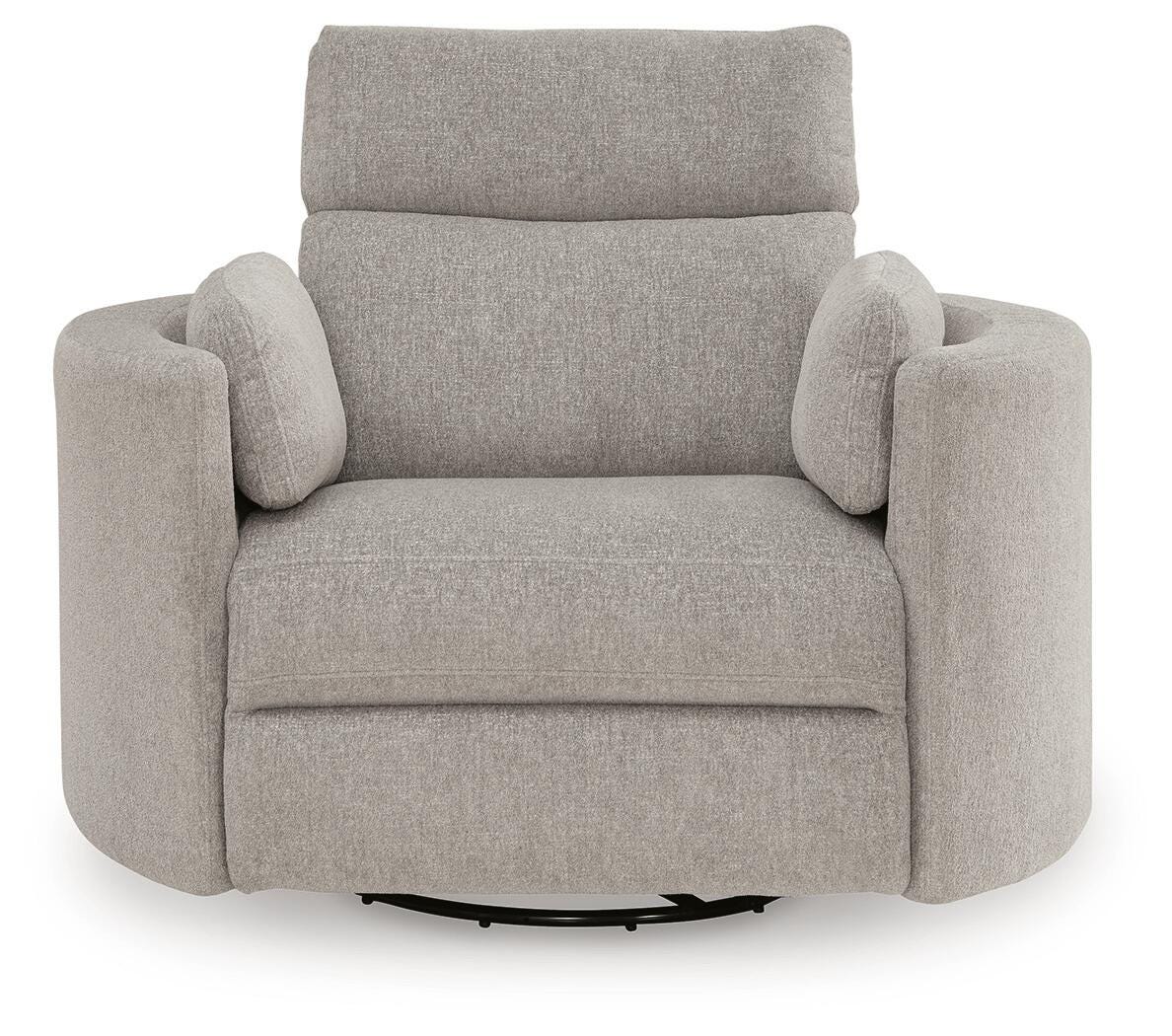 ModMax Luxe Flint Swivel Glider Power Recliner from Ashley - Luna Furniture