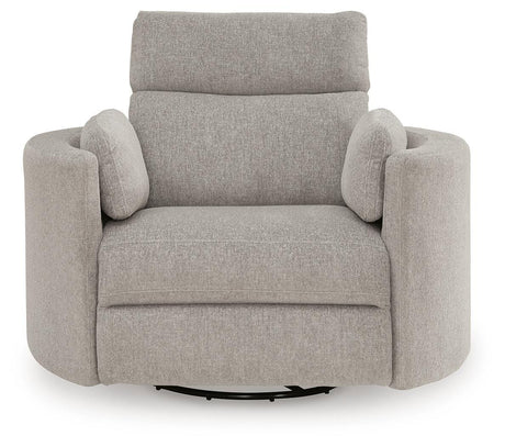 ModMax Luxe Flint Swivel Glider Power Recliner from Ashley Furniture - Luna Furniture