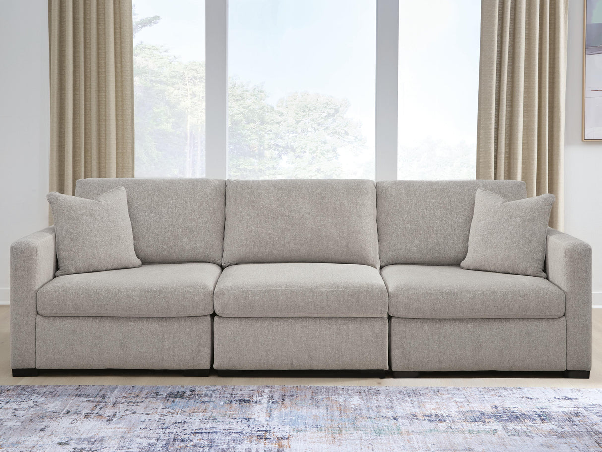 ModMax Luxe Flint 3-Piece Sectional Sofa from Ashley - Luna Furniture