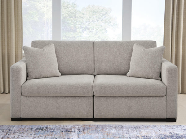 ModMax Luxe Flint 2-Piece Sectional Loveseat