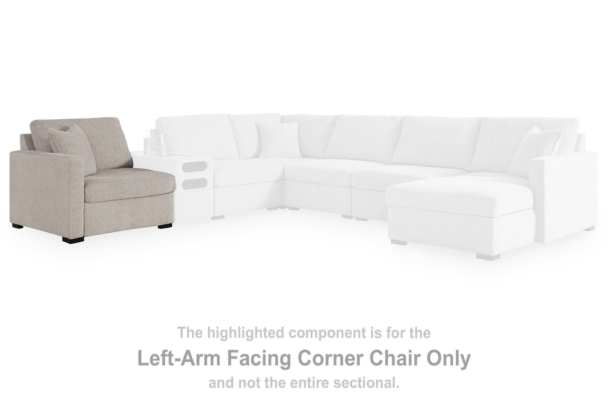 ModMax Luxe Flint Left-Arm Facing Corner Chair from Ashley - Luna Furniture