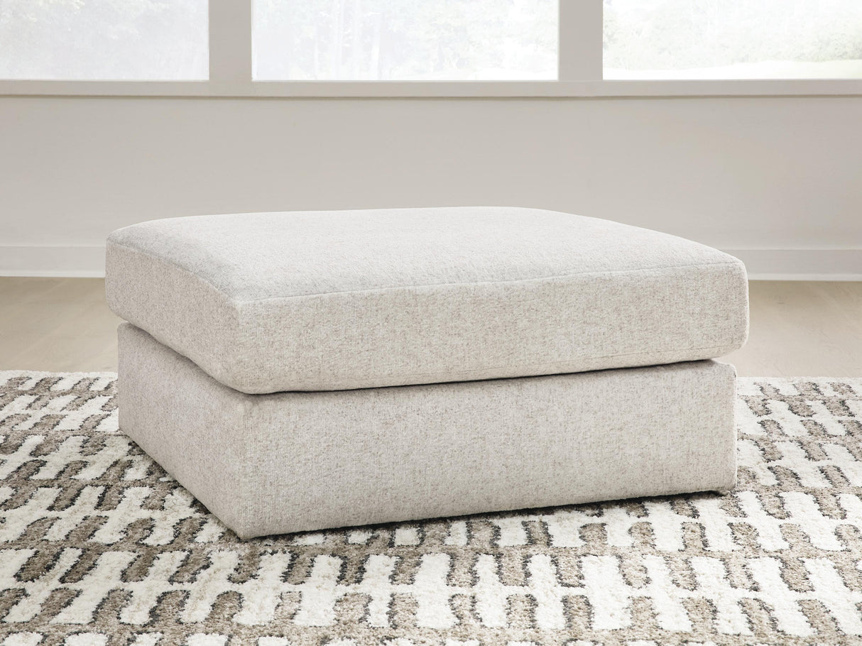 Kestrie Feathered Oversized Accent Ottoman from Ashley - Luna Furniture