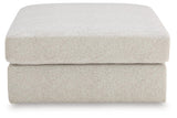 Kestrie Feathered Oversized Accent Ottoman from Ashley - Luna Furniture