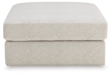 Kestrie Feathered Oversized Accent Ottoman from Ashley - Luna Furniture