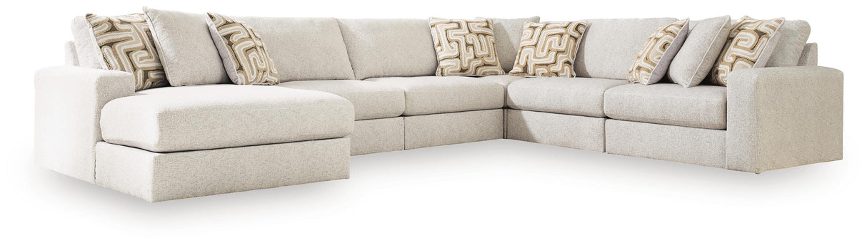 Kestrie Feathered 6-Piece Sectional with Chaise from Ashley - Luna Furniture