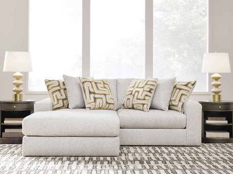 Kestrie Feathered 2-Piece Sectional with LAF Chaise from Ashley - Luna Furniture
