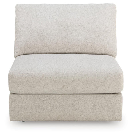 Kestrie Feathered Armless Chair from Ashley - Luna Furniture