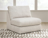 Kestrie Feathered Armless Chair from Ashley - Luna Furniture