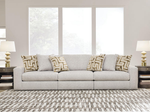 Kestrie Feathered 3-Piece Sectional Sofa