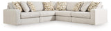 Kestrie Feathered 5-Piece Sectional from Ashley - Luna Furniture