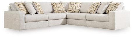 Kestrie Feathered 5-Piece Sectional from Ashley - Luna Furniture