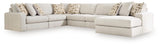 Kestrie Feathered 6-Piece Sectional with Chaise from Ashley - Luna Furniture