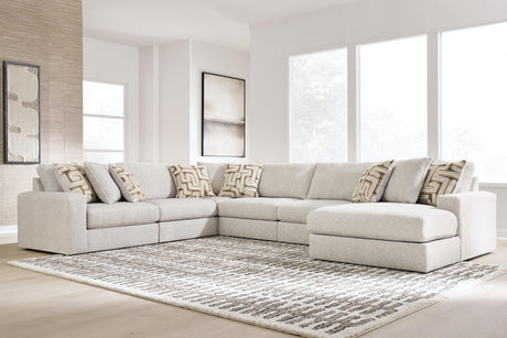 Kestrie Feathered 6-Piece Sectional with Chaise from Ashley - Luna Furniture