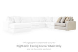 Kestrie Feathered Right-Arm Facing Corner Chair from Ashley - Luna Furniture