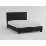 Lorenzi Black 4-Piece Youth Bedroom Set (Twin Bed, Nightstand, Dresser, Mirror) from Homelegance - Luna Furniture