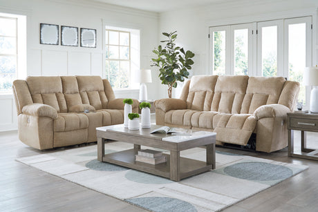 Tip-Off Wheat Power Reclining Living Room Set from Ashley - Luna Furniture