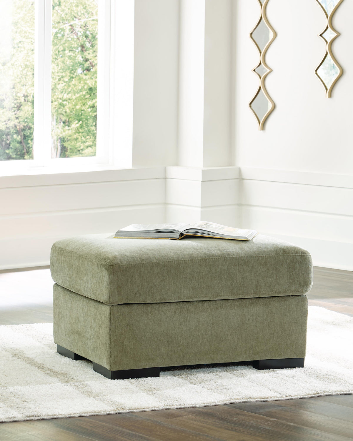 Bridgepoint Moss Ottoman from Ashley - Luna Furniture