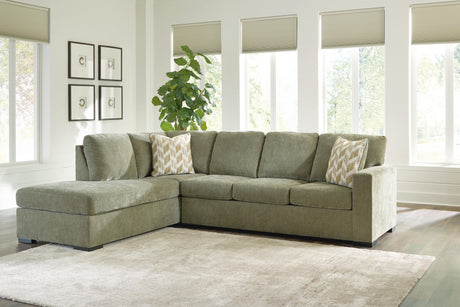 Bridgepoint Moss 2-Piece Sleeper Sectional with Chaise from Ashley - Luna Furniture