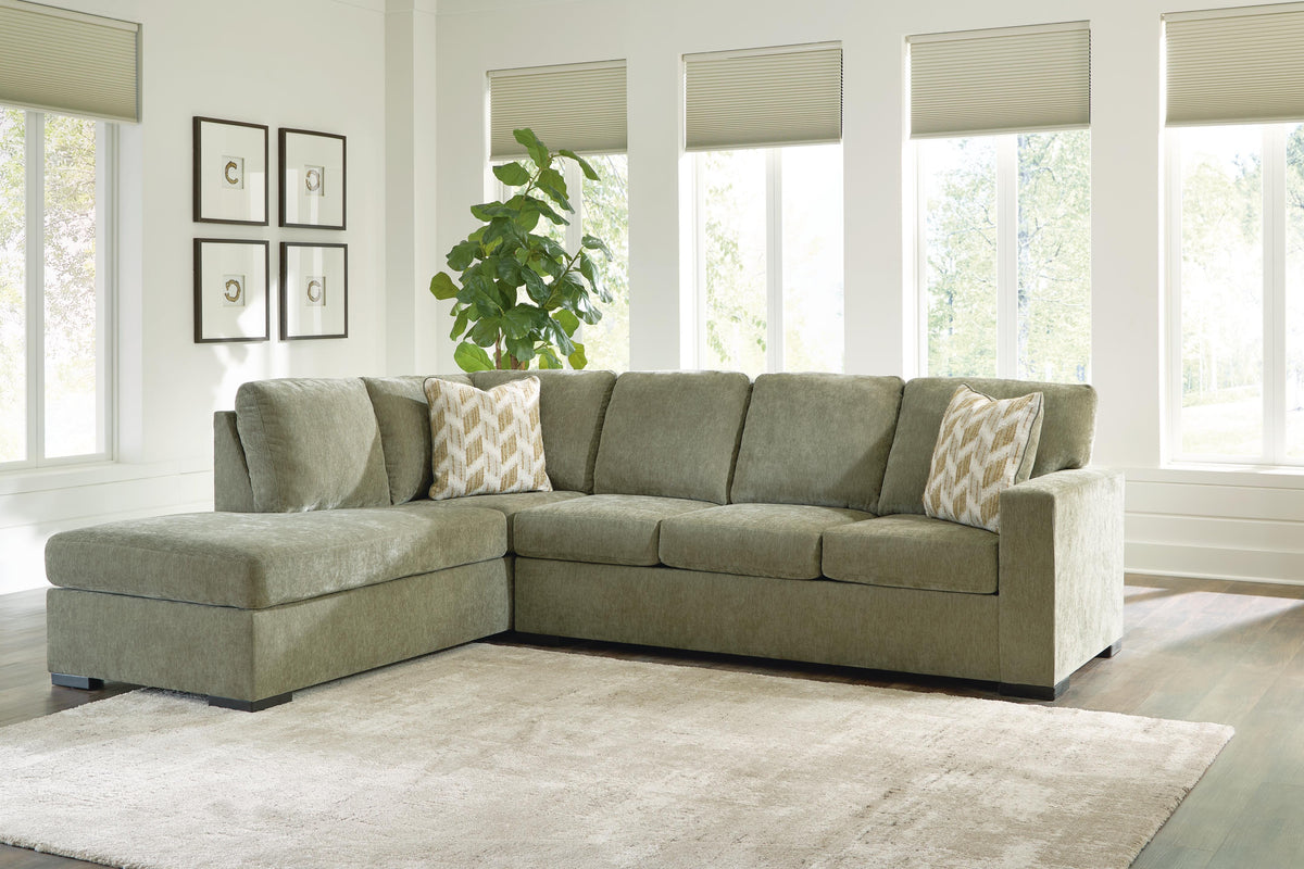 Bridgepoint Moss 2-Piece Sectional with Chaise from Ashley - Luna Furniture