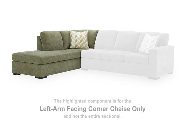 Bridgepoint Moss Left-Arm Facing Corner Chaise