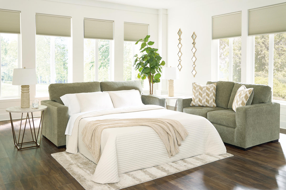 Bridgepoint Moss Queen Sofa Sleeper from Ashley - Luna Furniture