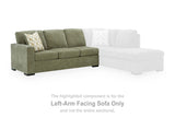Bridgepoint Moss Left-Arm Facing Sofa from Ashley - Luna Furniture