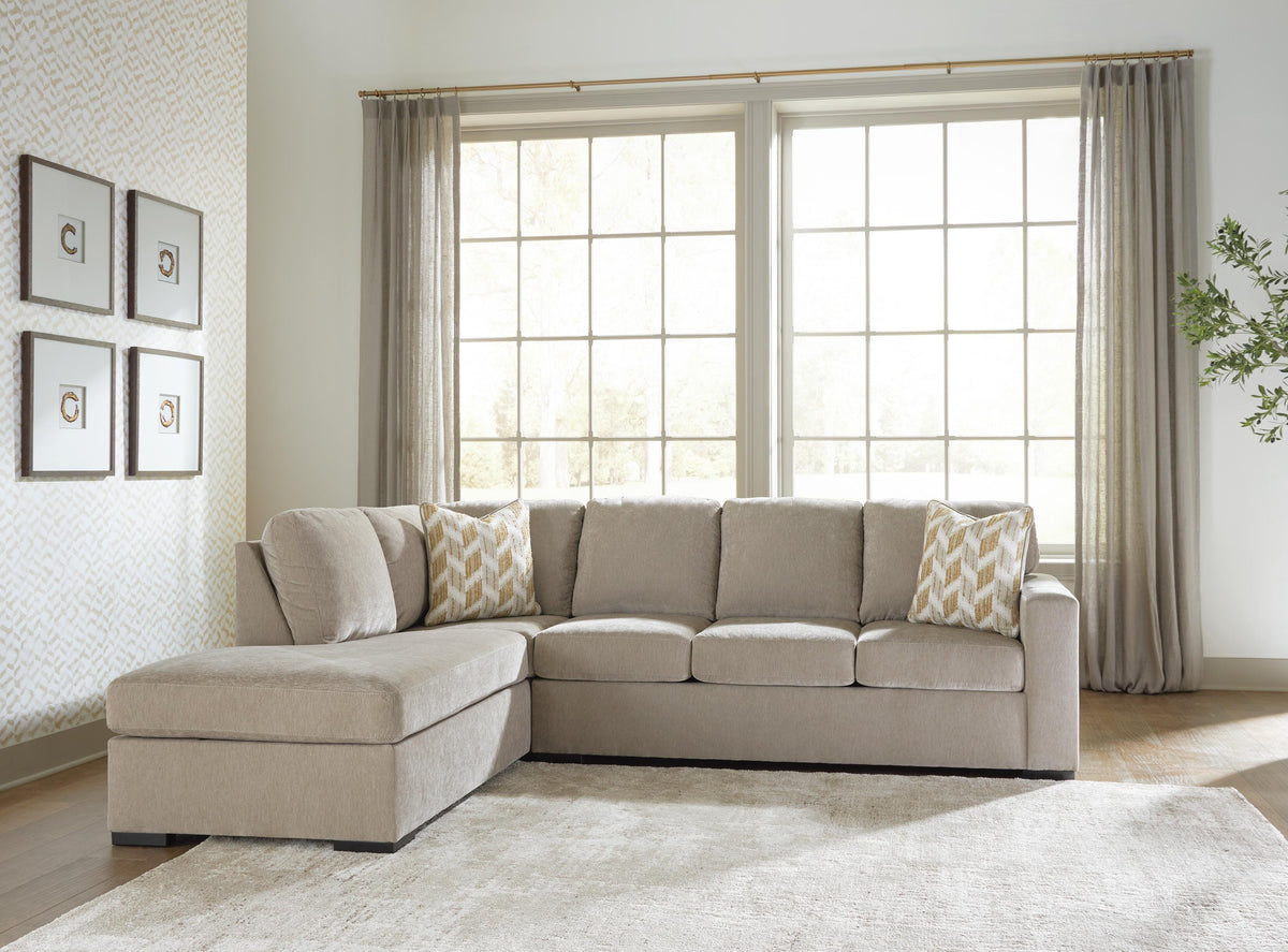 Bridgepoint Moss 2-Piece Sleeper Sectional with Chaise from Ashley - Luna Furniture